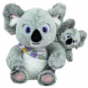 Huggy Luv interaktyvi Mama koala Mokki ir jos kūdikis Lulu